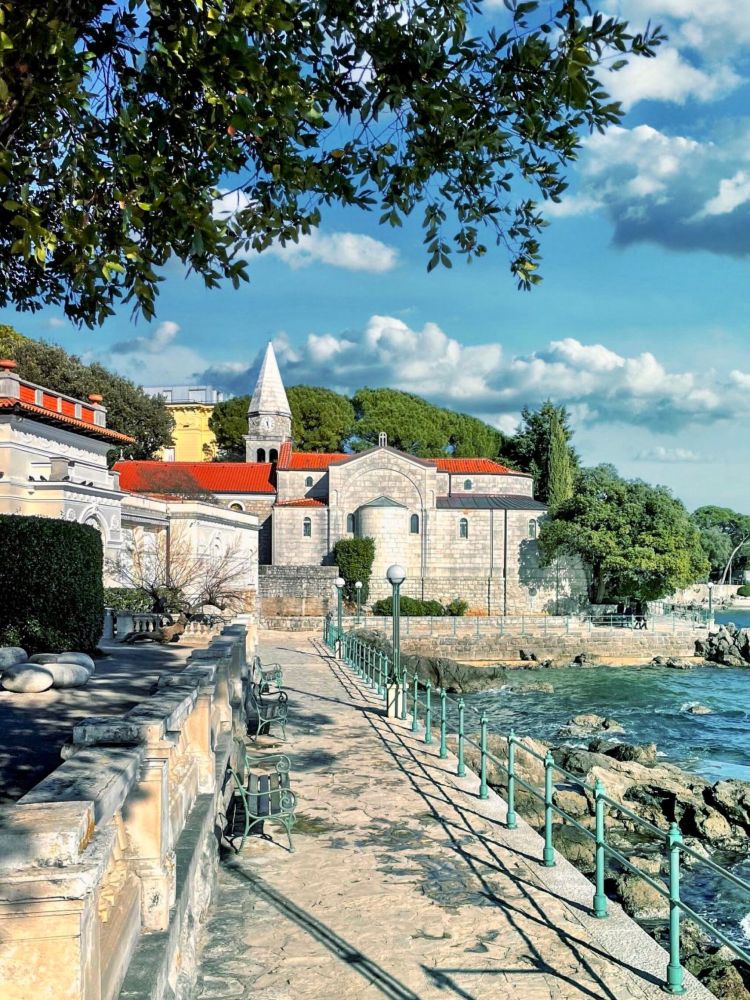 Spaziergang auf der Promenade